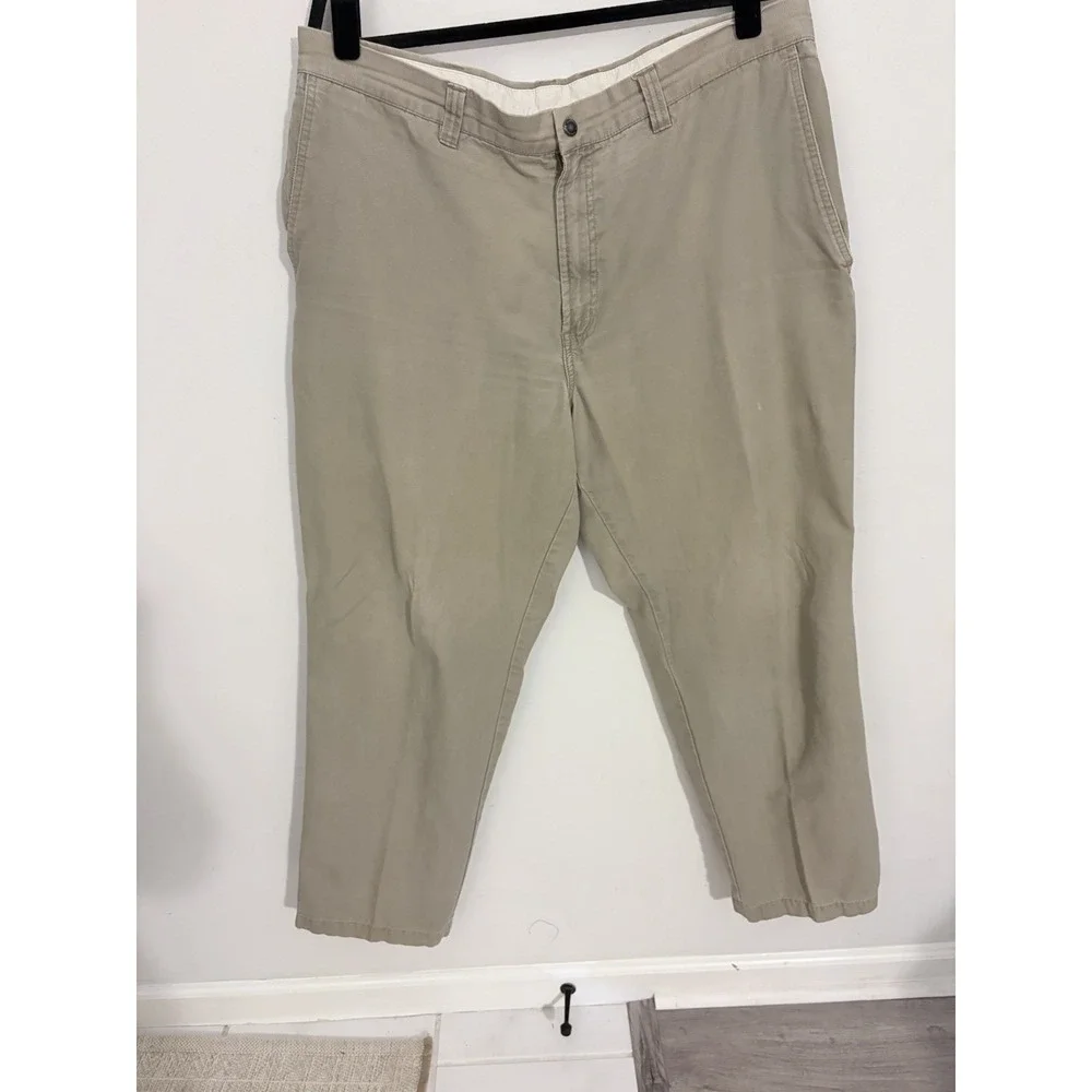 Columbia Men's Beige Cotton Hiking Outdoor Pants Size 38W 32L